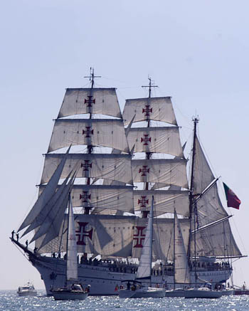 buque escuela Sagres de la Marina portuguesa